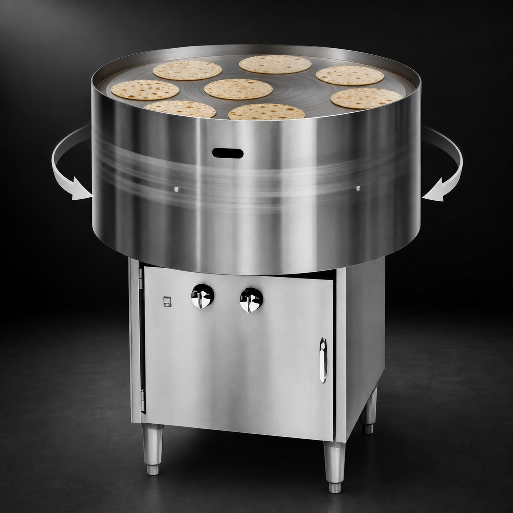 Rotating Tortilla Griddle