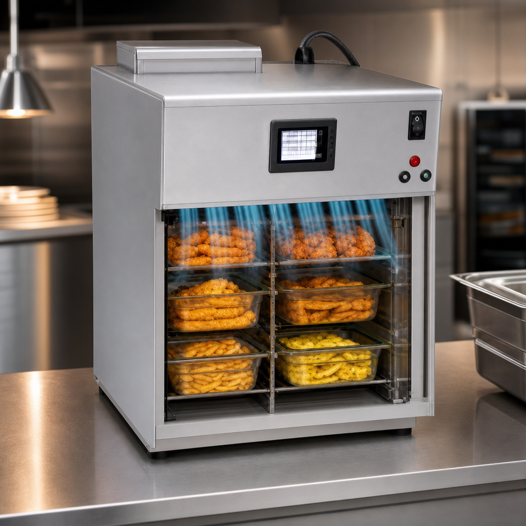 Air Curtain Heated Display