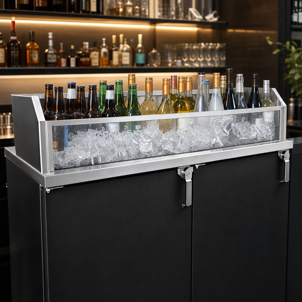 Back Bar Beverage Display