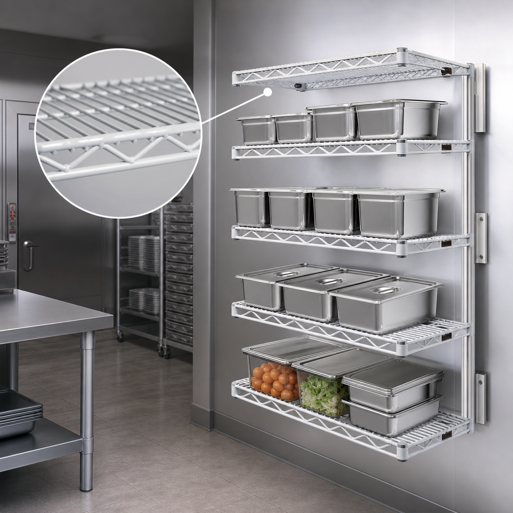 QuadTruss Wire Shelves