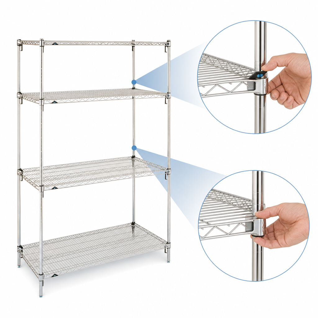 Super Adjustable Shelf Design