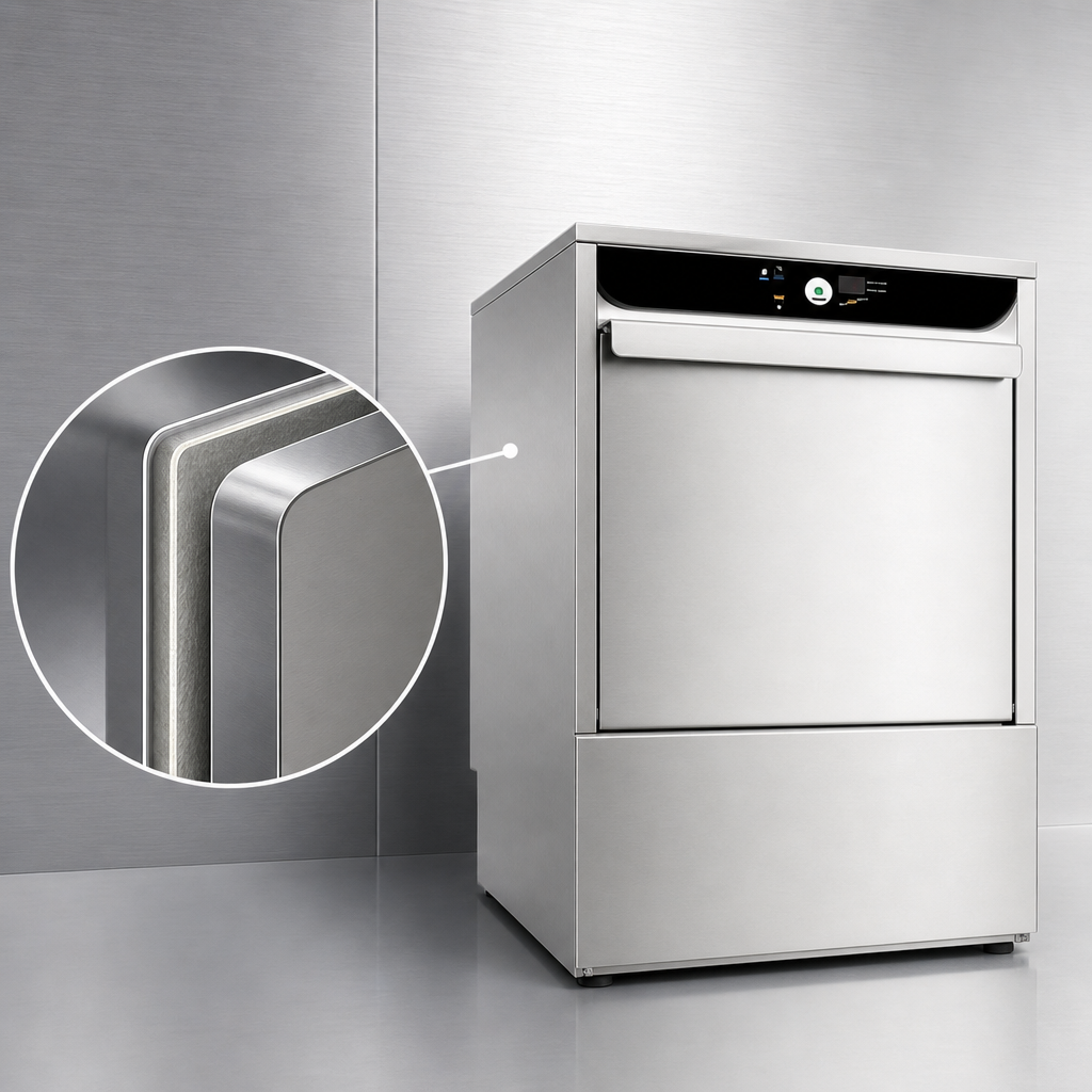 Double-Wall Stainless Steel Construction