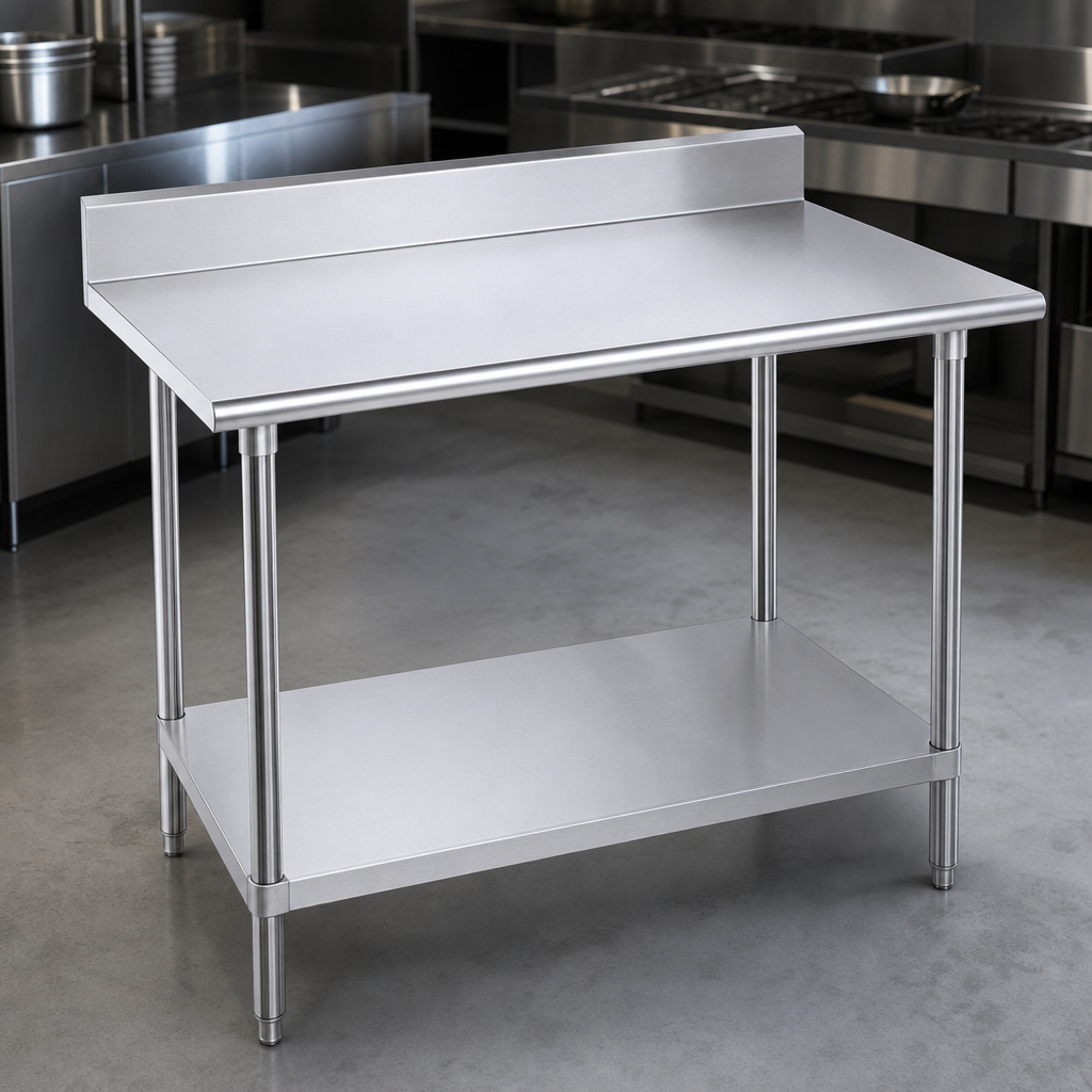 14-Gauge 304 Stainless Steel Top