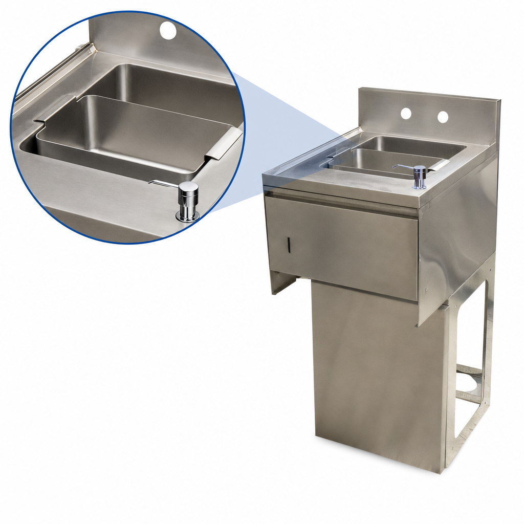 Single Sink Compartment