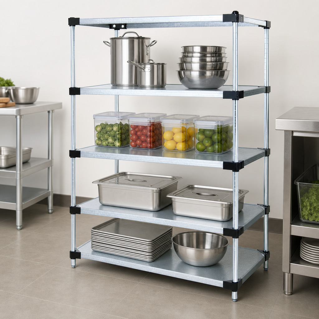 4 Solid Shelves
