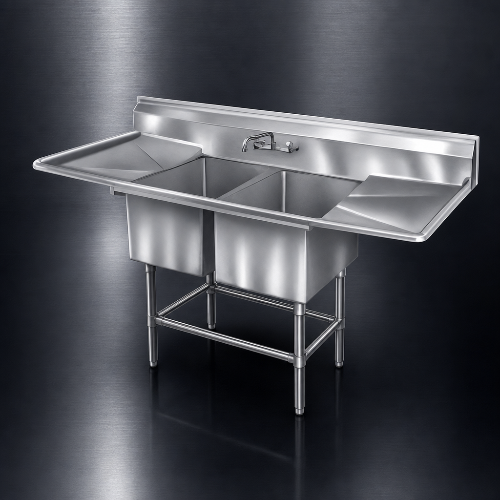 14-Gauge Stainless Steel Construction