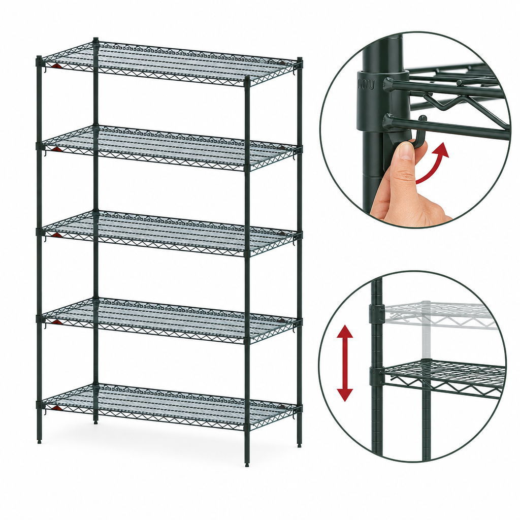 Super Adjustable Shelf Design