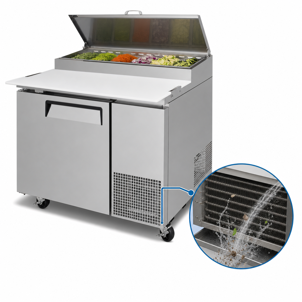 Self-Cleaning Condenser
