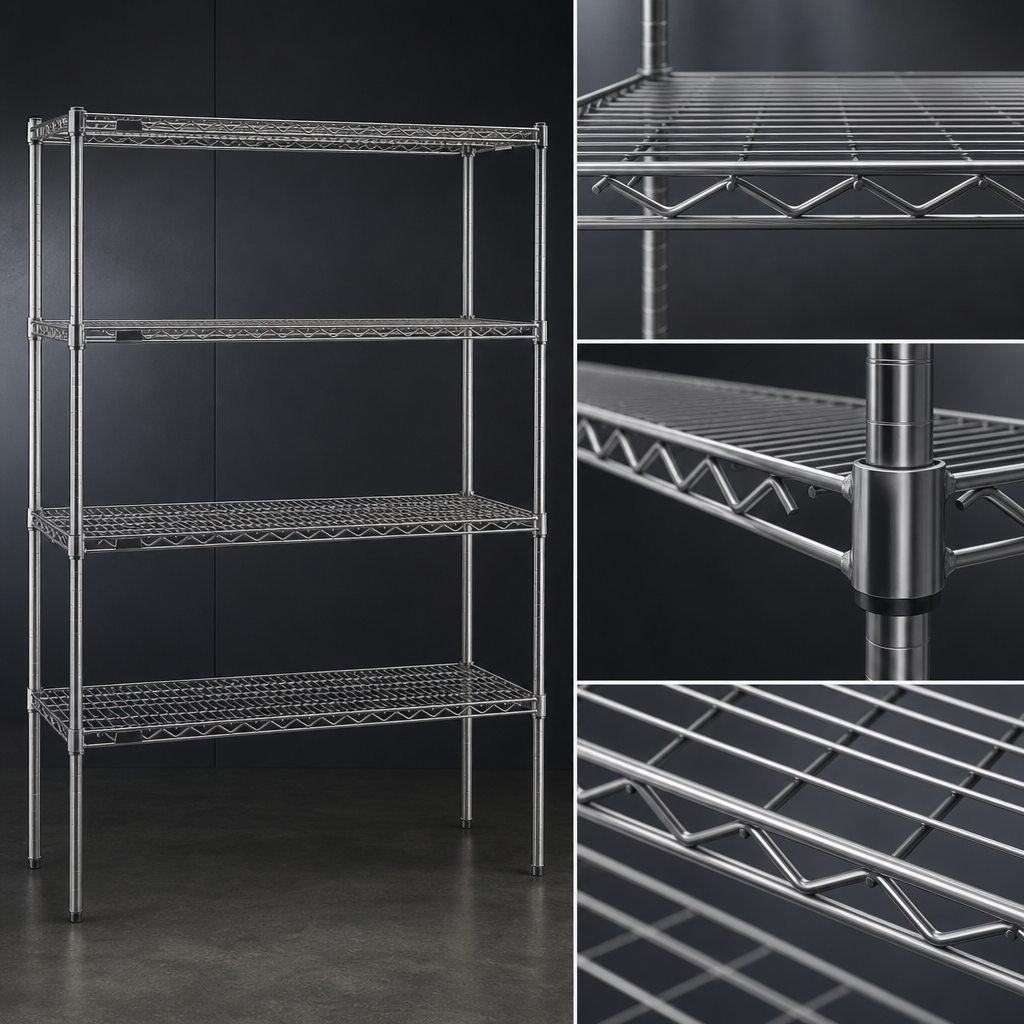 Patented QuadTruss® Shelves