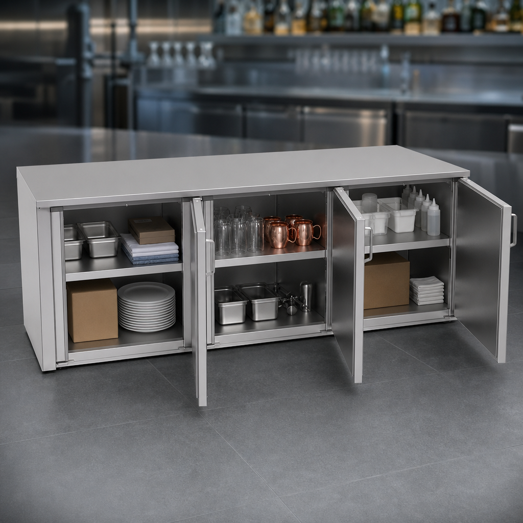 Three-Section Storage