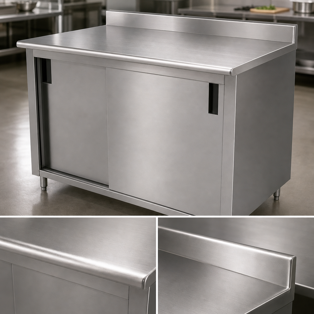 16 Gauge 304 Stainless Steel Top