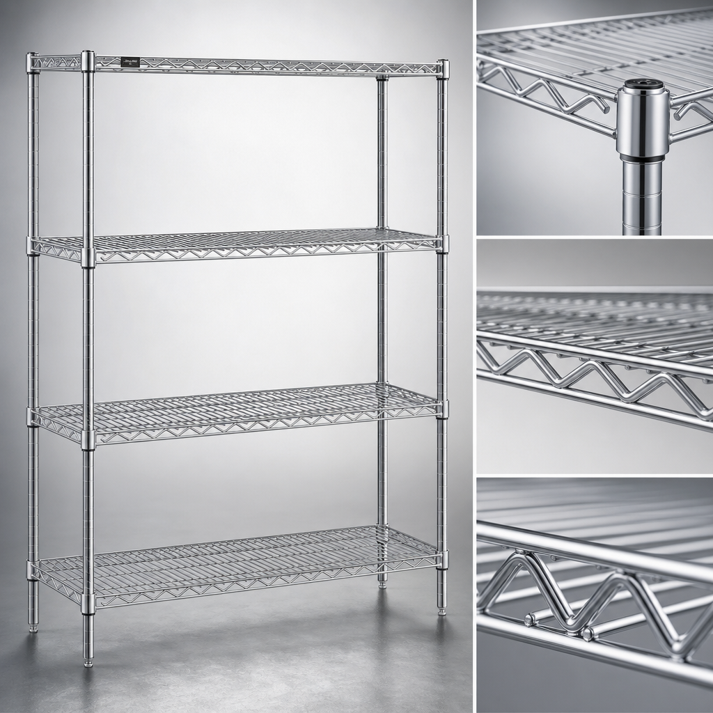 Patented QuadTruss® Shelves