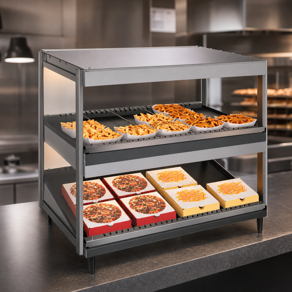 Two-Shelf Slant/Horizontal Merchandising Layout