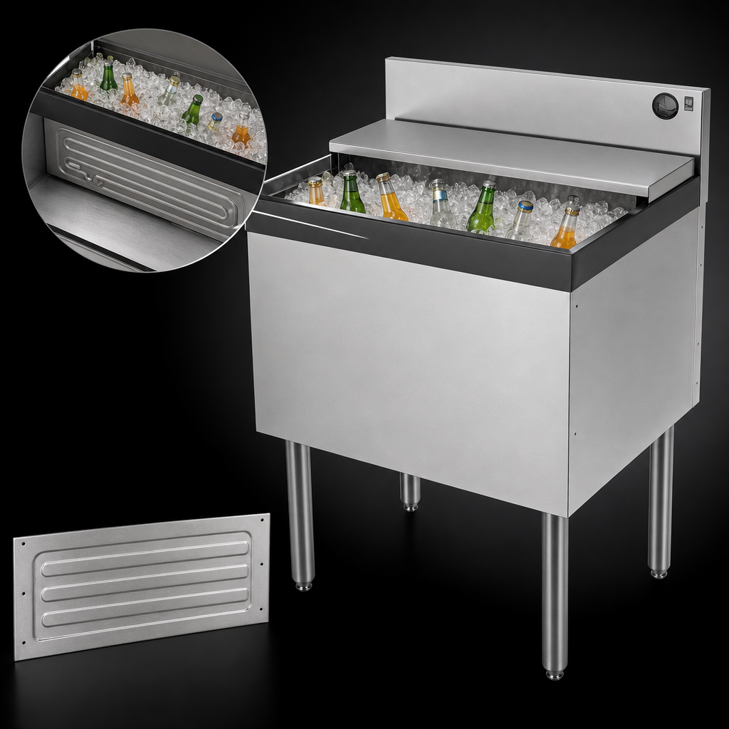 Concealed 10-Circuit Cold Plate