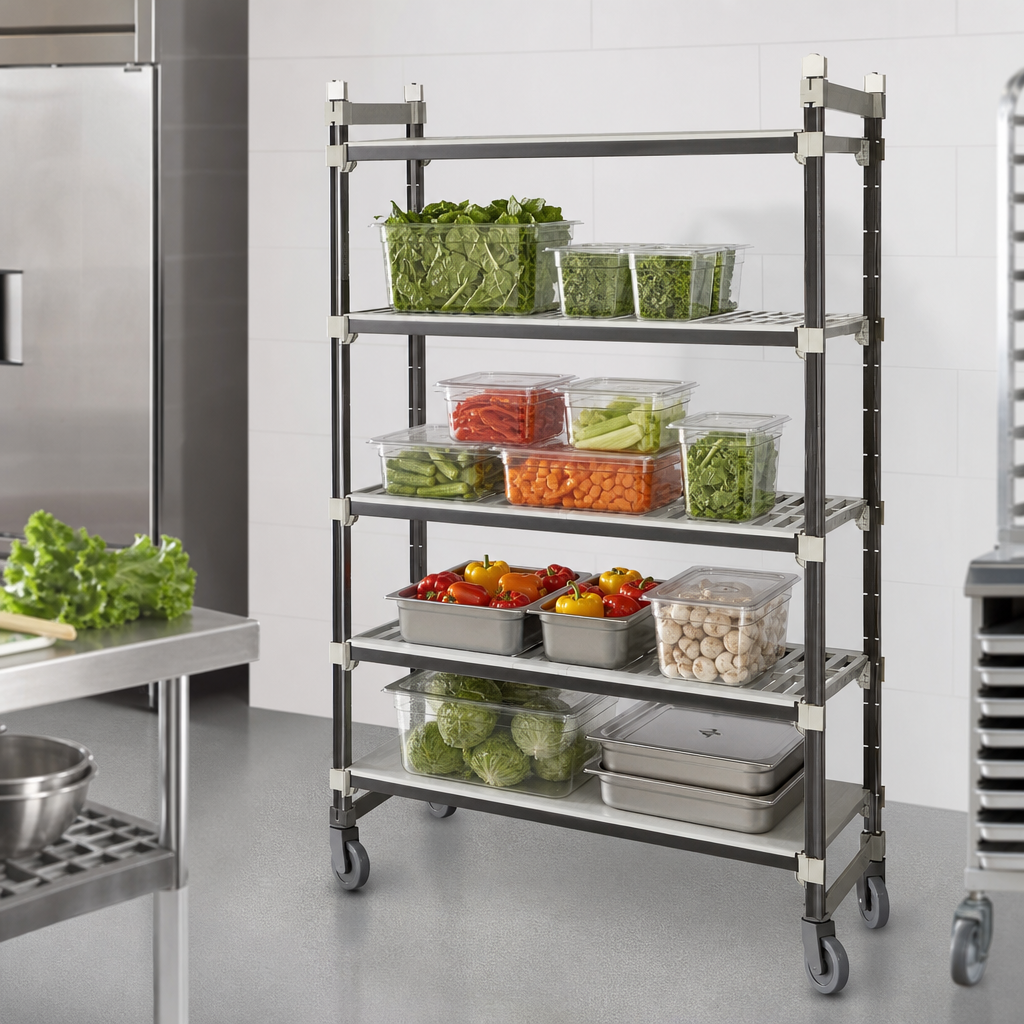 4-Tier Mixed Shelf Configuration