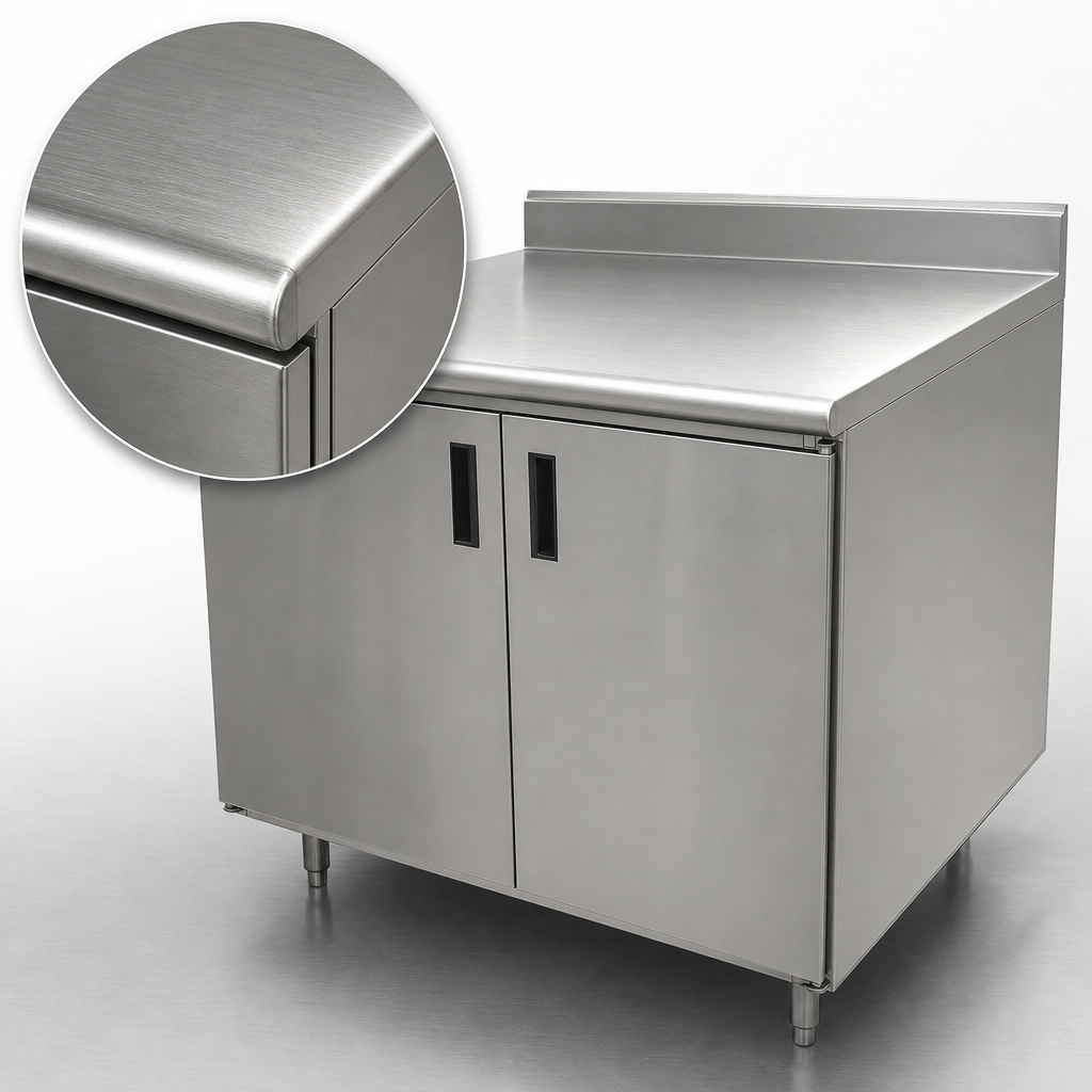 16 Gauge 304 Stainless Steel Top