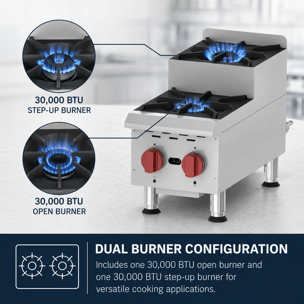 Dual Burner Configuration
