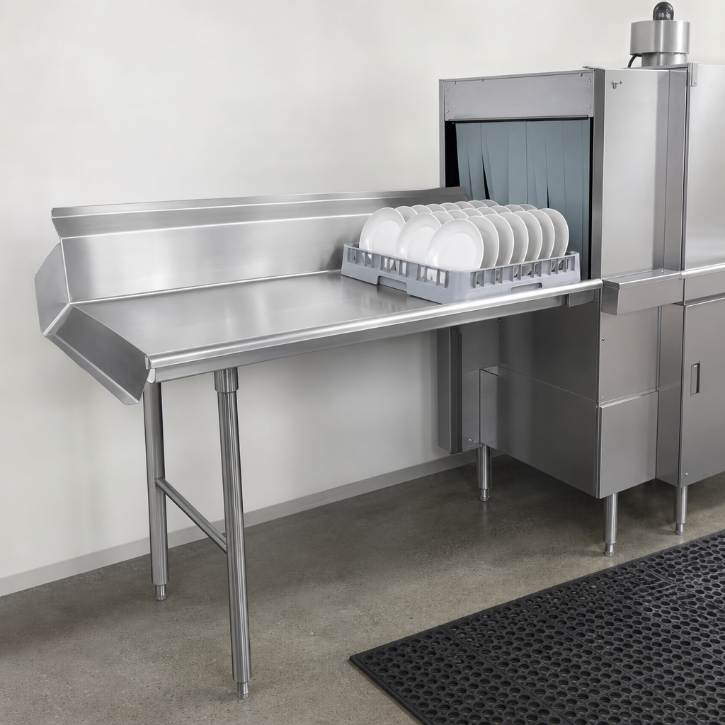 Left-Side Dish Machine Attachment