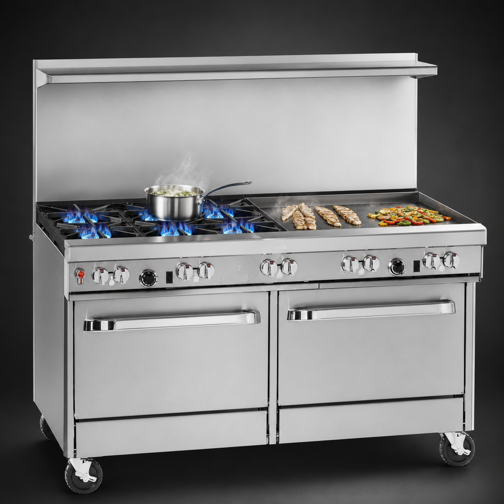 High-Output Cooking Top