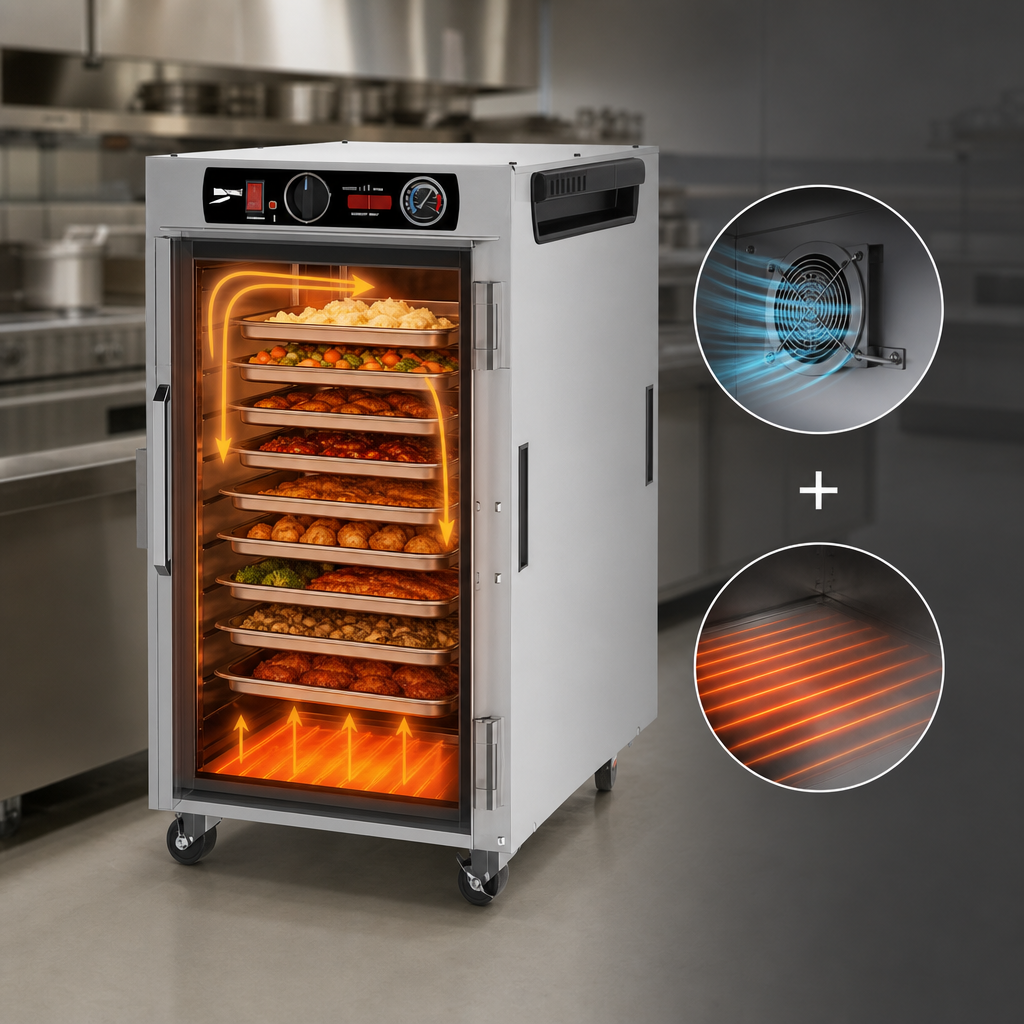 Hybrid Convection/Radiant Heating