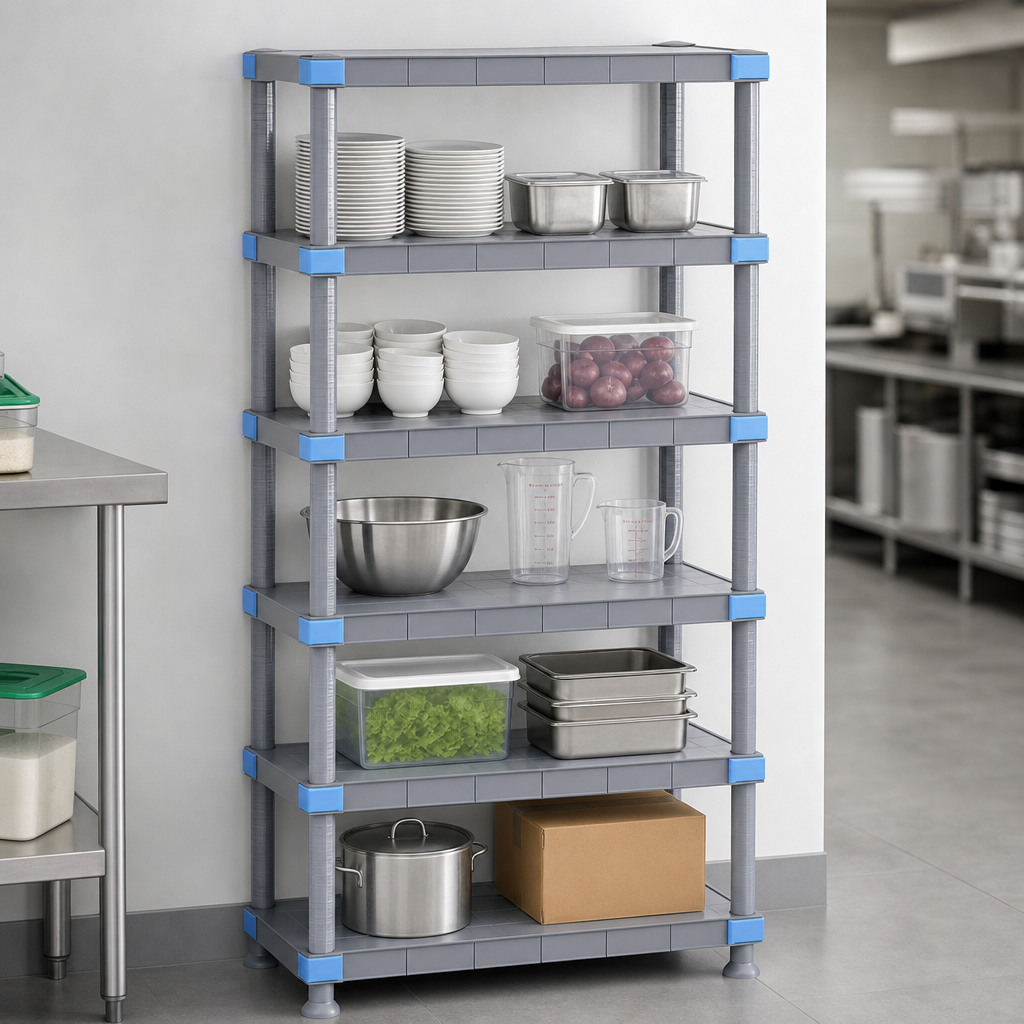 Five Solid Shelves