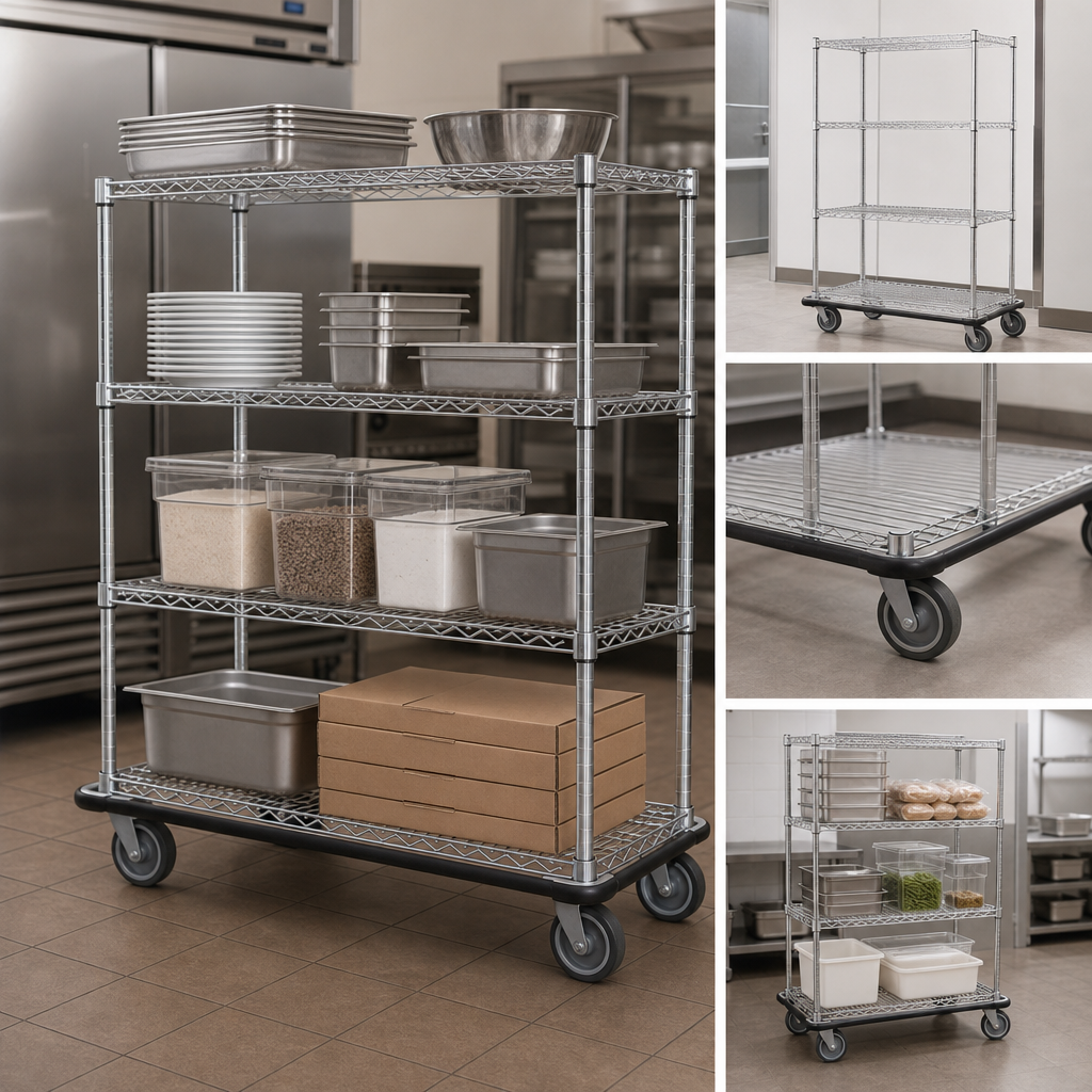 Mobile 4-Shelf Design