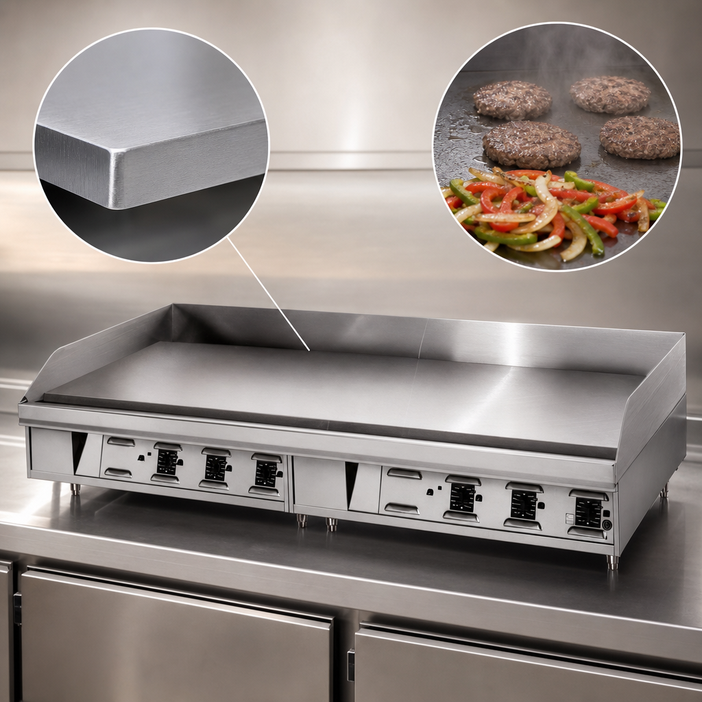1-Inch Steel Griddle Plate