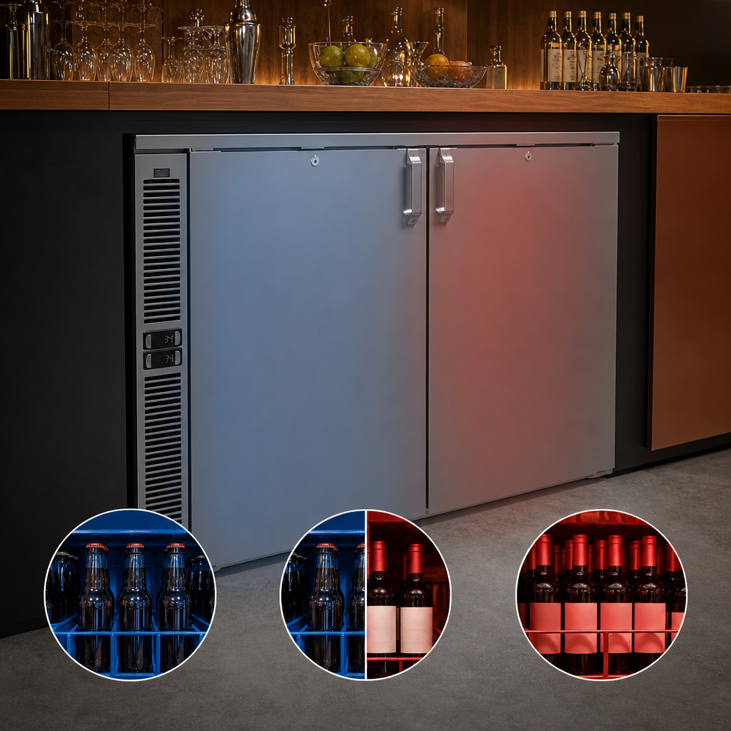 Two-Zone Temperature Flexibility