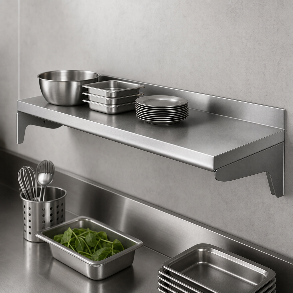 16-Gauge 430 Stainless Steel Construction