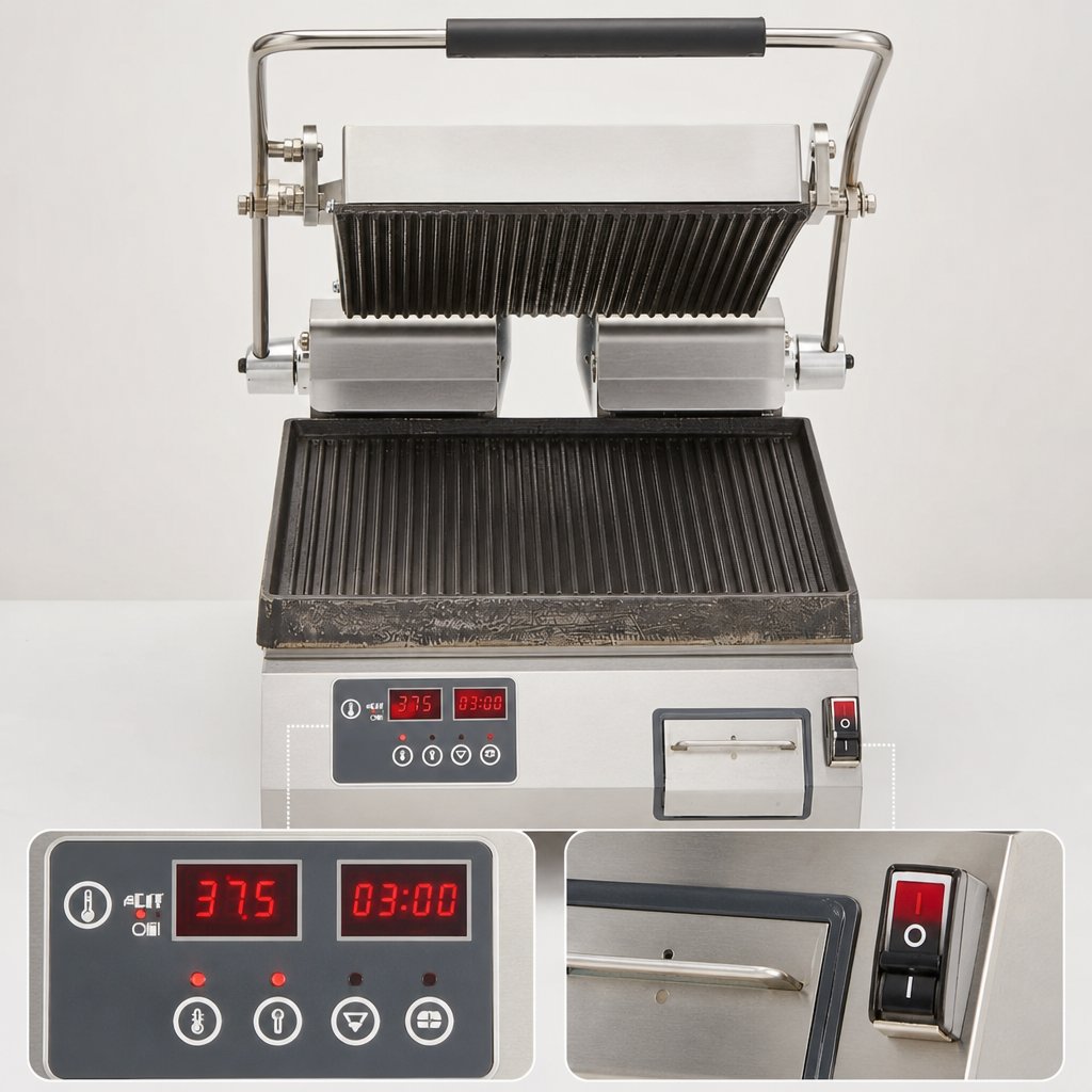 Electronic Temperature Controls With Timer