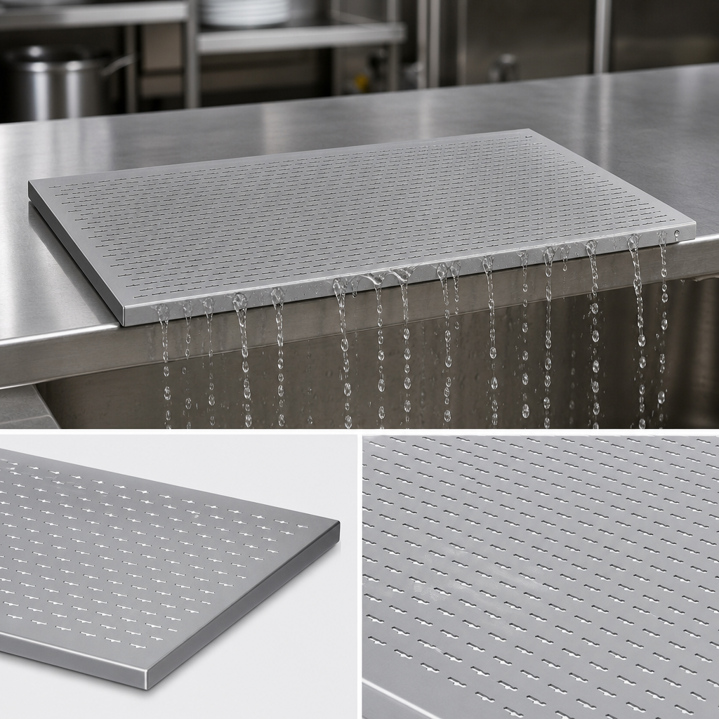 Perforated Stainless Top