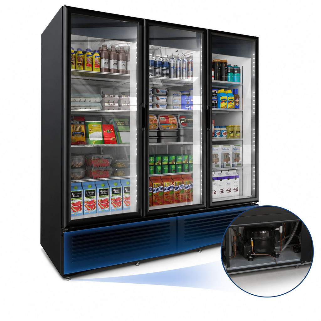Self-Contained Bottom-Mount Refrigeration