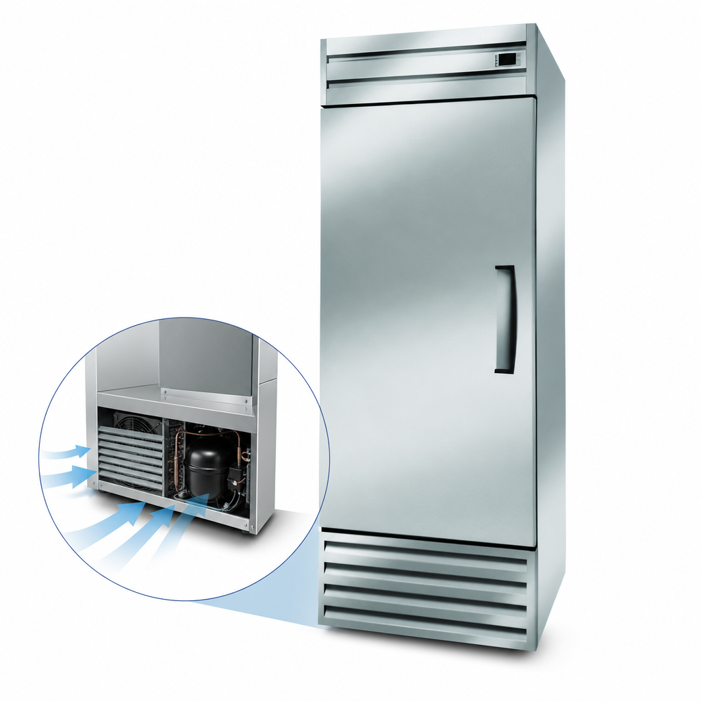 Bottom-Mount Self-Contained Refrigeration