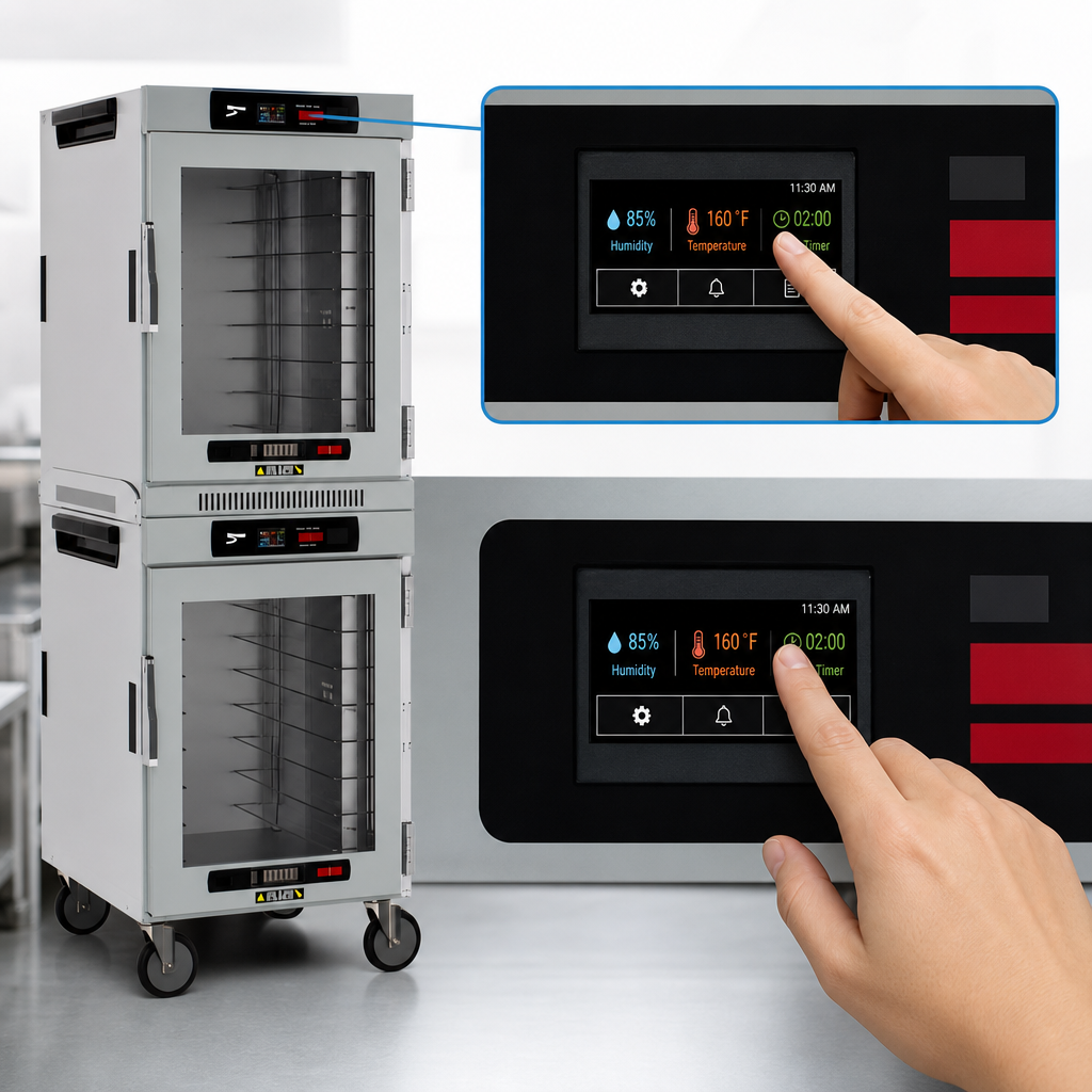 2.4-Inch Touchscreen Controls