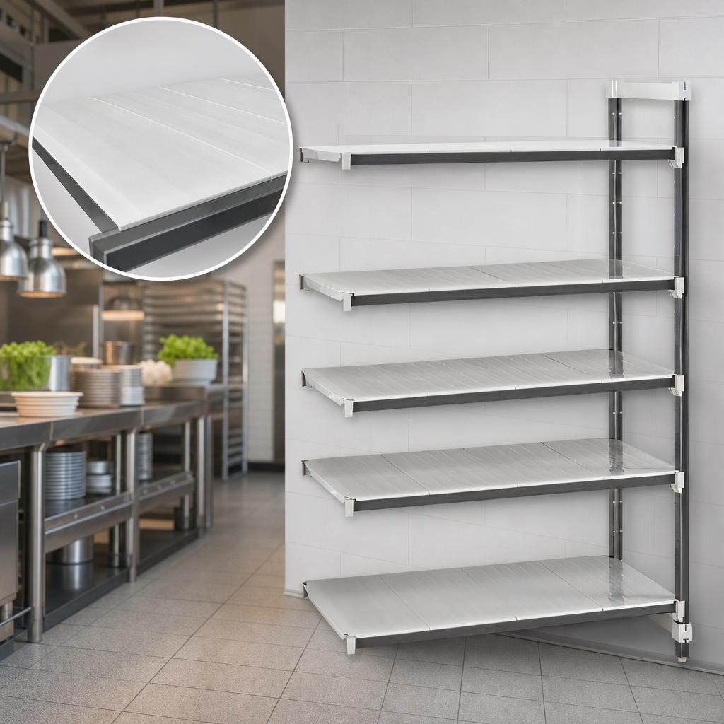 Solid Reinforced Shelf Plates