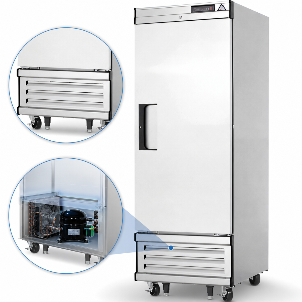 Self-Contained Bottom-Mounted Refrigeration