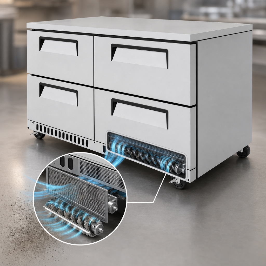 Self-Cleaning Condenser