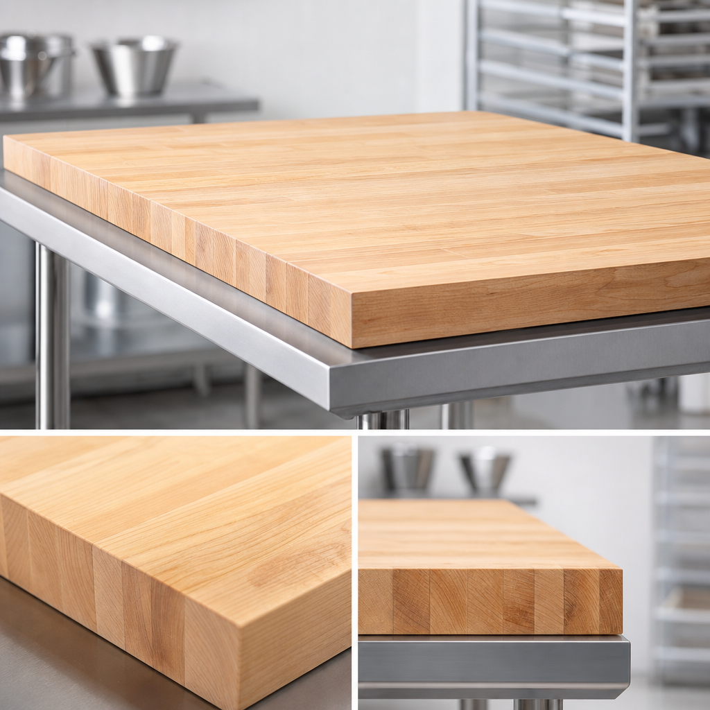 Edge Grain Flat Top