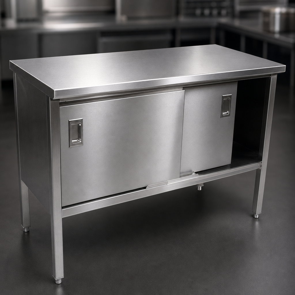 14-Gauge 300-Series Stainless Steel Flat Top