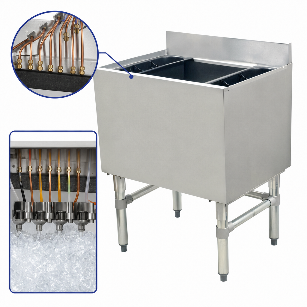 7-Circuit Post-Mix Cold Plate