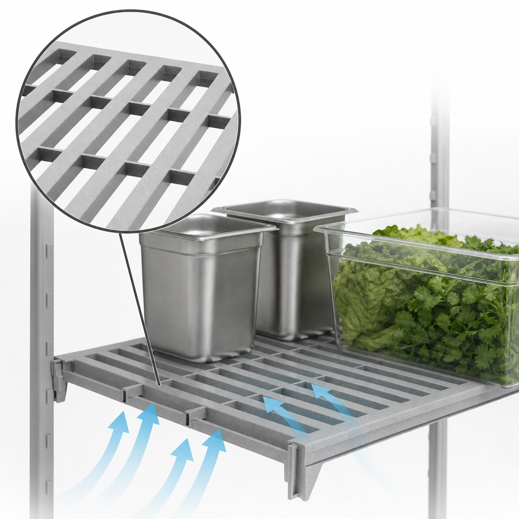 Vented Shelf Plates