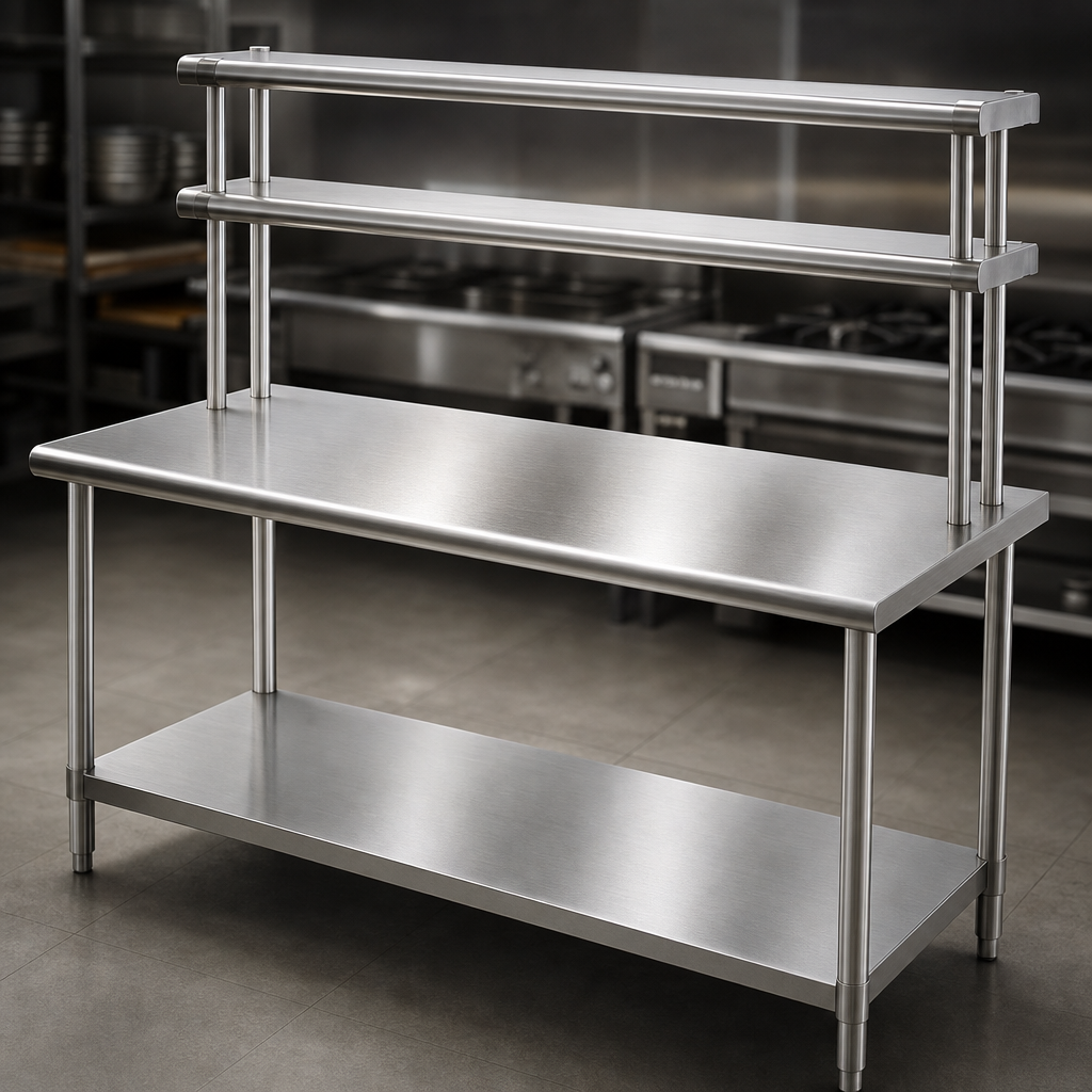 14-Gauge 304 Stainless Steel Top