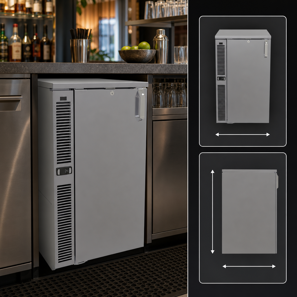 Compact Bar Profile Cabinet