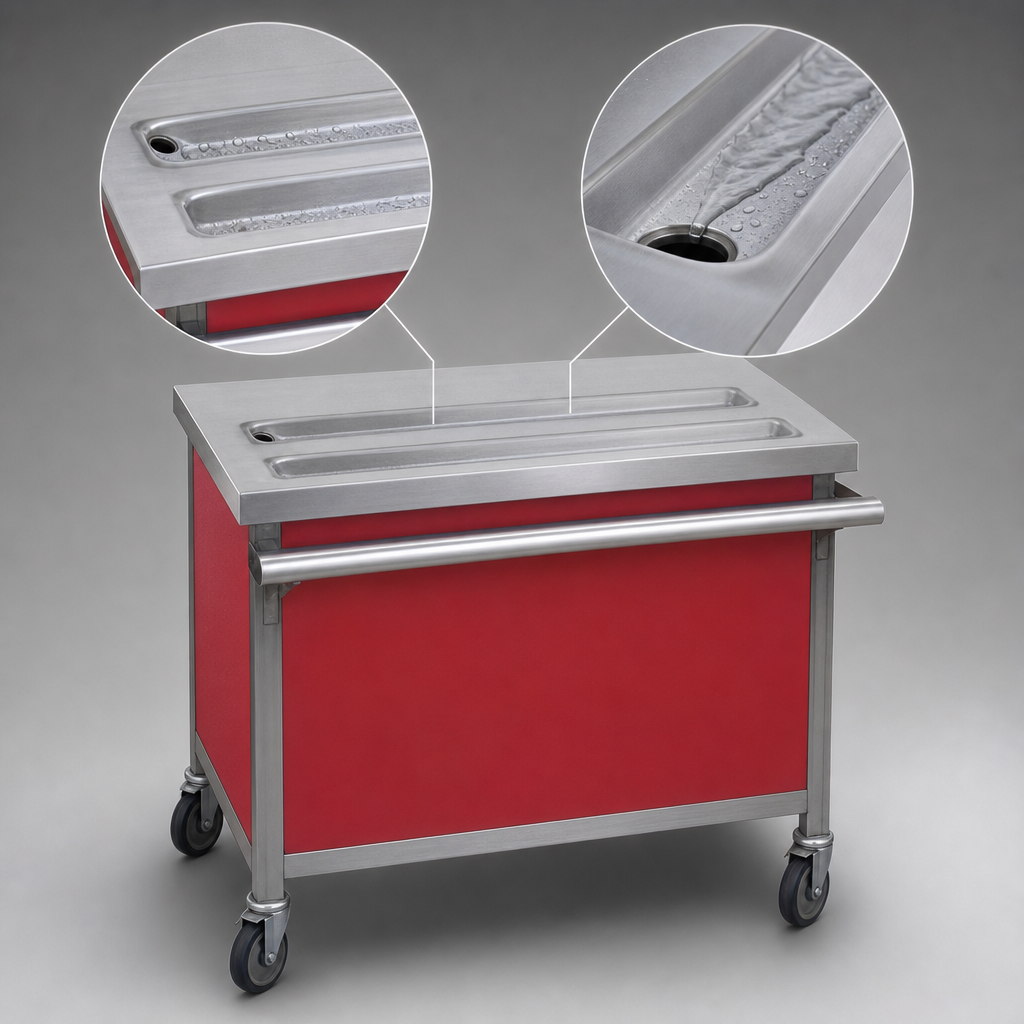 Dual Drain Troughs