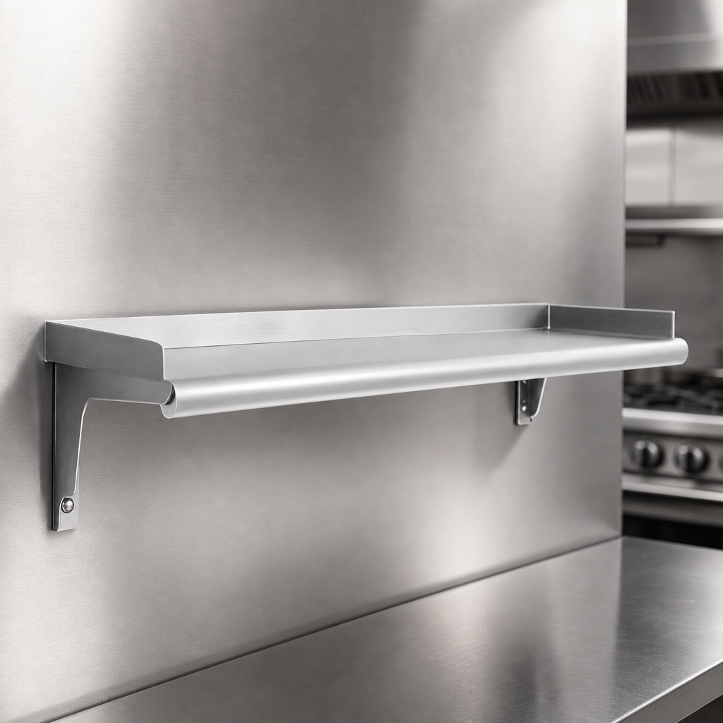 16-Gauge 304 Stainless Steel Construction