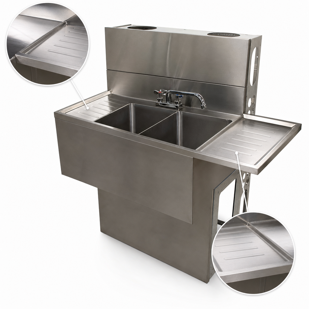 Stamped Drainboards