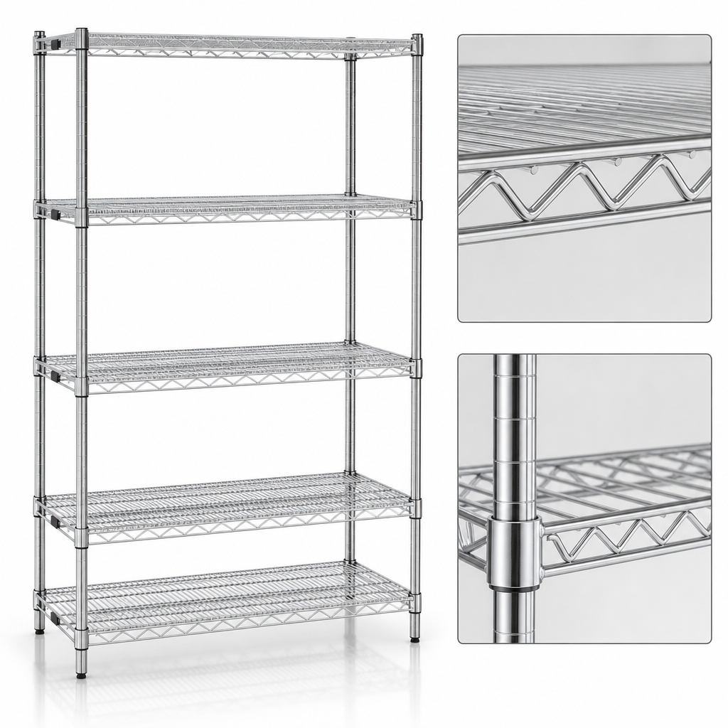 Patented QuadTruss Shelf Design