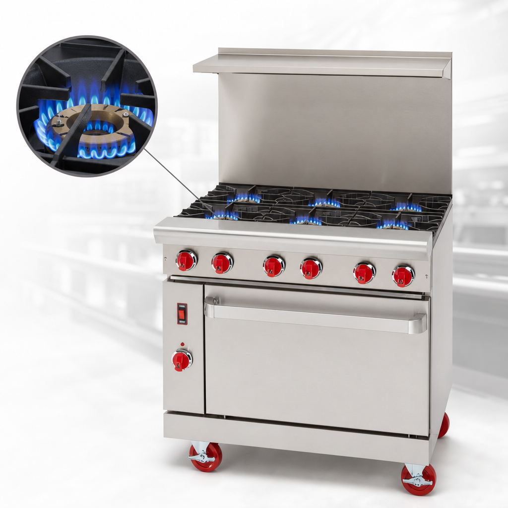 Open Burner Top