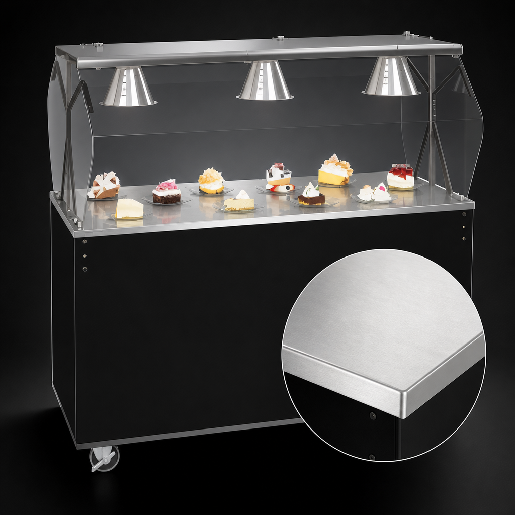 One-Piece Stainless Steel Top