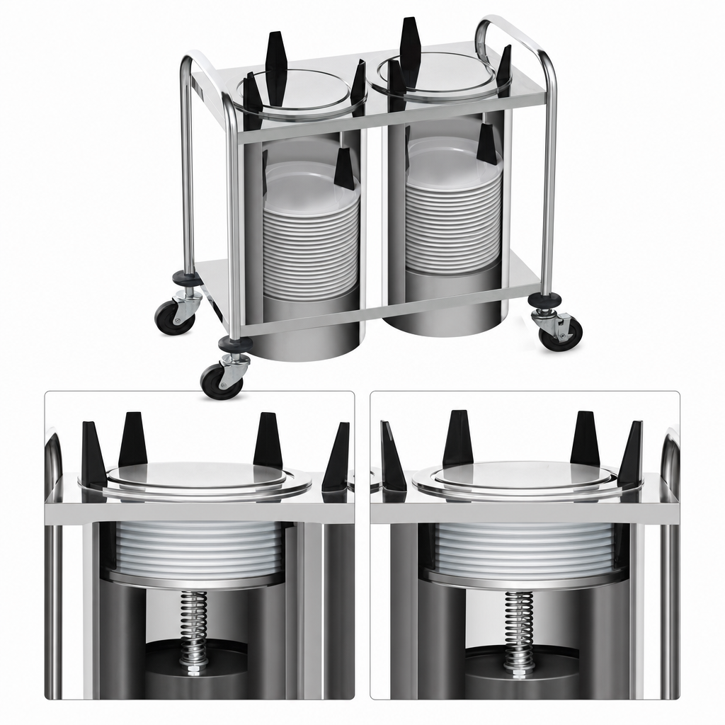 Self-Leveling Dispensing Tubes